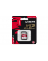 Karta pamięci Kingston SDXC Canvas React 64GB Class 10 UHS-I U3 - nr 1
