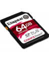 Karta pamięci Kingston SDXC Canvas React 64GB Class 10 UHS-I U3 - nr 3