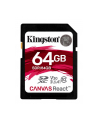 Karta pamięci Kingston SDXC Canvas React 64GB Class 10 UHS-I U3 - nr 8