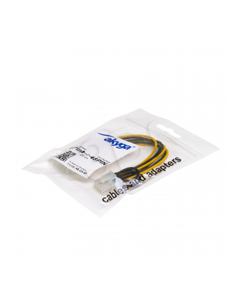 Kabel adapter Akyga AK-CA-07 PCI Express 6-pin (F) / 8-pin (M) 0,2m