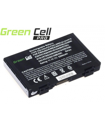 Bateria Green Cell PRO do Asus K40 K50IN K50IJ K61IC K70IJ 6 cell 11,1V