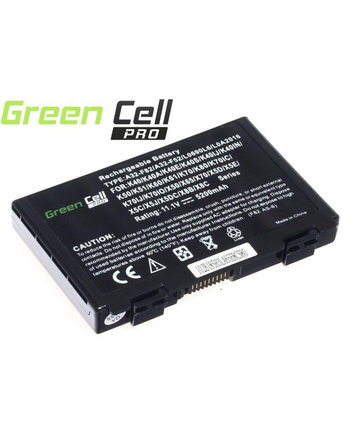 Bateria Green Cell PRO do Asus K40 K50IN K50IJ K61IC K70IJ 6 cell 11,1V główny