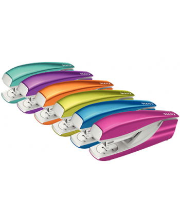 leitz WOW zszywacz średni metalowy, New NeXXt Series, różowy