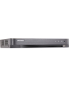 Rejestrator Turbo-HD Hikvision DS-7208HQHI-K1 8 wejść wizyjnych BNC; max. parametry zapisu: 3MP@15kl/s; możliwość podłączenia 2 kanałów IP (max. 4MP na kanał); wejścia/wyjścia audio: 1/1; 1 interfejs SATA; 1xRJ-45; 2xUSB 2.0; 1xRS-485 - nr 6