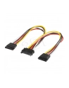 Kabel adapter Akyga AK-CA-31 SATA (M) - 2x SATA (F) 0,15m - nr 4