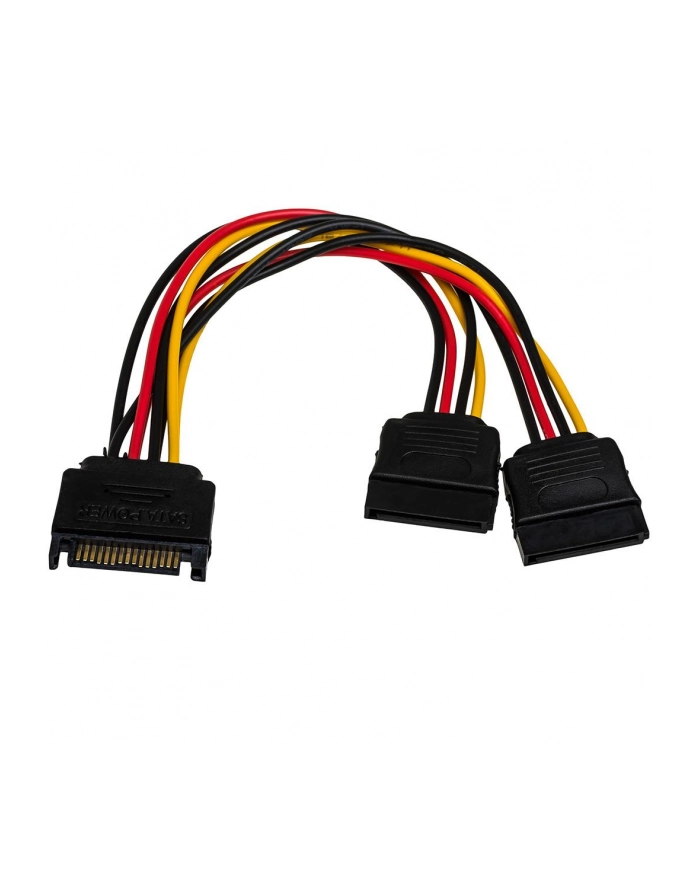 Kabel adapter Akyga AK-CA-31 SATA (M) - 2x SATA (F) 0,15m główny