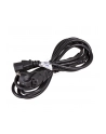 Kabel zasilający Akyga AK-PC-04A CEE 7/7 2xC13 250V/50Hz 1,8m czarny - nr 3