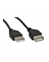 Przedłużacz USB 2.0 Akyga AK-USB-07 USB A(M) - A(F) 1,8m czarny - nr 6