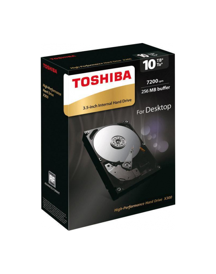 Dysk Toshiba X300 HDWR11AEZSTA 3,5'' 10TB SATA 7200 256MB główny