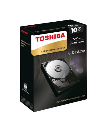 Dysk Toshiba X300 HDWR11AUZSVA 3,5'' 10TB SATA 7200 256MB BULK