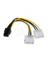 Kabel adapter Akyga AK-CA-13 2x Molex (M) - PCI-Express 6pin (M) 0,15m - nr 3