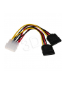 Kabel adapter Akyga AK-CA-16 Molex (M) - 2x SATA (F) 0,15m - nr 3