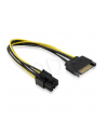 Kabel adapter Akyga AK-CA-30 SATA (M) - PCI-Express 6-pin (F) 0,15m - nr 1