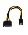 Kabel adapter Akyga AK-CA-30 SATA (M) - PCI-Express 6-pin (F) 0,15m - nr 3