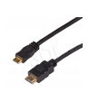 Kabel HDMI 1.4 Akyga AK-HD-10M HDMI - miniHDMI 1m - nr 2