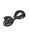 Kabel zasilający Akyga AK-PC-04A CEE 7/7 2xC13 250V/50Hz 1,8m czarny - nr 2