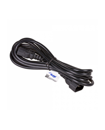 Przedłużacz kabla zasilającego Akyga AK-PC-07A IEC C13-C14 230V/50Hz 3m