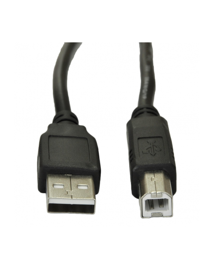 Kabel USB 2.0 Akyga AK-USB-04 USB A(M) - B(M) 1,8m czarny główny