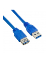 Przedłużacz USB 3.0 Akyga AK-USB-10 USB A(M) - A(F) 1,8m niebieski - nr 1