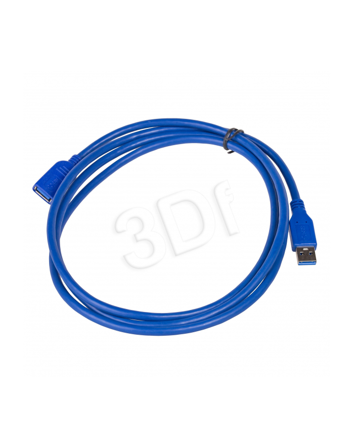 Przedłużacz USB 3.0 Akyga AK-USB-10 USB A(M) - A(F) 1,8m niebieski główny
