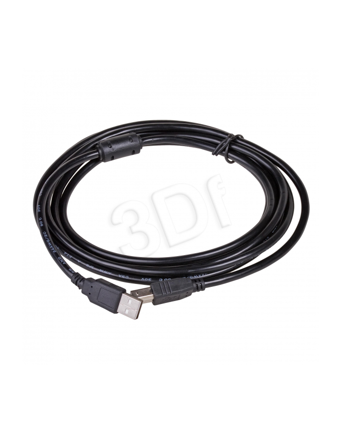 Kabel USB 2.0 Akyga AK-USB-12 USB A(M) - B(M) 3m czarny główny
