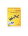 Kabel adapter Delock USB 2.0 - Serial 4x RS-232 DB9 - nr 17