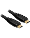 Kabel HDMI Delock HDMI-HDMI v1.4 płaski 3D 1m - nr 12
