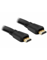 Kabel HDMI Delock HDMI-HDMI v1.4 płaski 3D 1m - nr 15