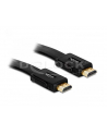 Kabel HDMI Delock HDMI-HDMI v1.4 płaski 3D 1m - nr 1