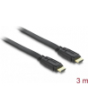 Kabel HDMI Delock HDMI-HDMI v1.4 płaski 3D 3m - nr 23