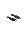 Kabel HDMI Delock HDMI-HDMI v1.4 płaski 3D 5m - nr 11