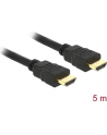 Kabel HDMI Delock HDMI-HDMI High Speed Ethernet 4K 3D 5m - nr 19