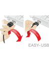 Kabel USB 2.0 Delock A(M) - A(M) 0,5m biały Easy-USB - nr 10