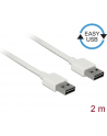 Kabel USB 2.0 Delock A(M) - A(M) 2m biały Easy-USB - nr 9