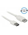 Przedłużacz USB 2.0 Delock A(M) - A(F) 2m biały Easy-USB - nr 3