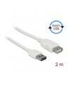 Przedłużacz USB 2.0 Delock A(M) - A(F) 2m biały Easy-USB - nr 4