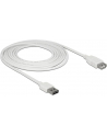 Przedłużacz USB 2.0 Delock A(M) - A(F) 3m biały Easy-USB - nr 6