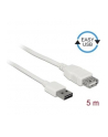 Przedłużacz USB 2.0 Delock A(M) - A(F) 5m biały Easy-USB - nr 4