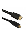 Kabel HDMI ESPERANZA EB204 HDMI MICRO/HDMI 2,0m czarny - nr 1