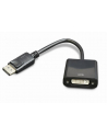 Kabel adapter Gembird DisplayPort (M) -> DVI-I (F) 0,1m - nr 1
