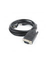 Kabel adapter Gembird HDMI (M) - VGA(M) + Audio 3m - nr 15