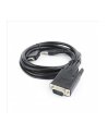Kabel adapter Gembird HDMI (M) - VGA(M) + Audio 1,8m - nr 11