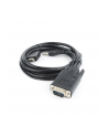 Kabel adapter Gembird HDMI (M) - VGA(M) + Audio 1,8m - nr 17