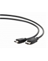 Kabel Gembird DisplayPort (M) -> HDMI A(M) 5m czarny - nr 1