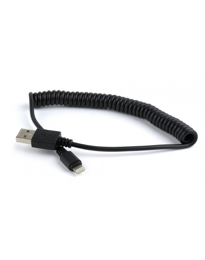 Kabel USB/iPhone Gembird USB A(M) - Lightning 8-pin (Ipad Air, Iphone 5/6) 1,5m czarny główny