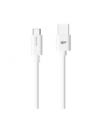 Kabel Silicon Power Boost Link PVC LK10AC, USB - USB typ C 100cm, white