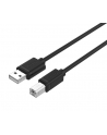 Kabel Unitek Y-C4001GBK USB 2.0 AM-BM, 2m - nr 2