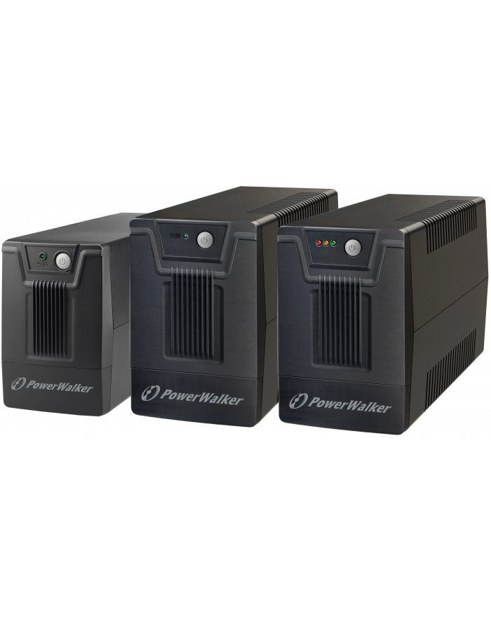 Zasilacz awaryjny UPS Power Walker Line-Interactive 500VA 1RU 4x IEC Out, USB HID/RS-232, Rack 19'' główny