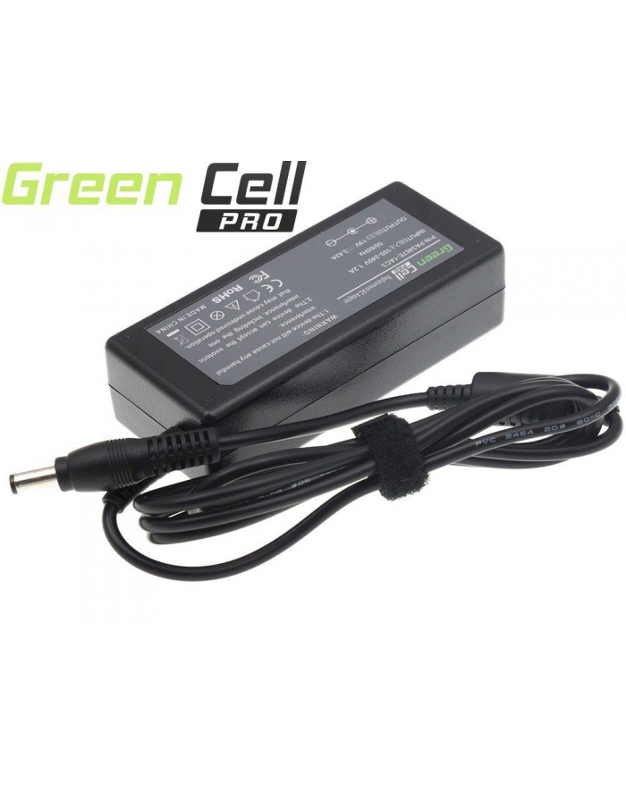 Zasilacz sieciowy Green Cell PRO do Toshiba Sattelite A200 A300 L200 L300 L500 L505 19V 3.42A główny