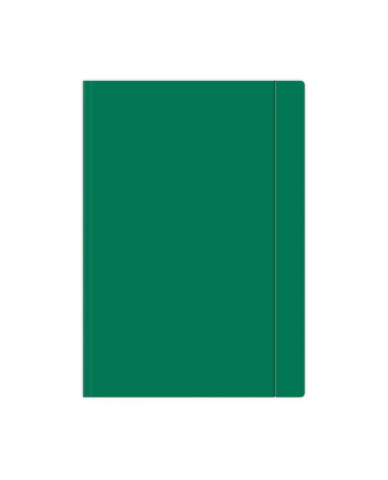 interdruk Teczka z gumką A4+ jednokolorowa zielona